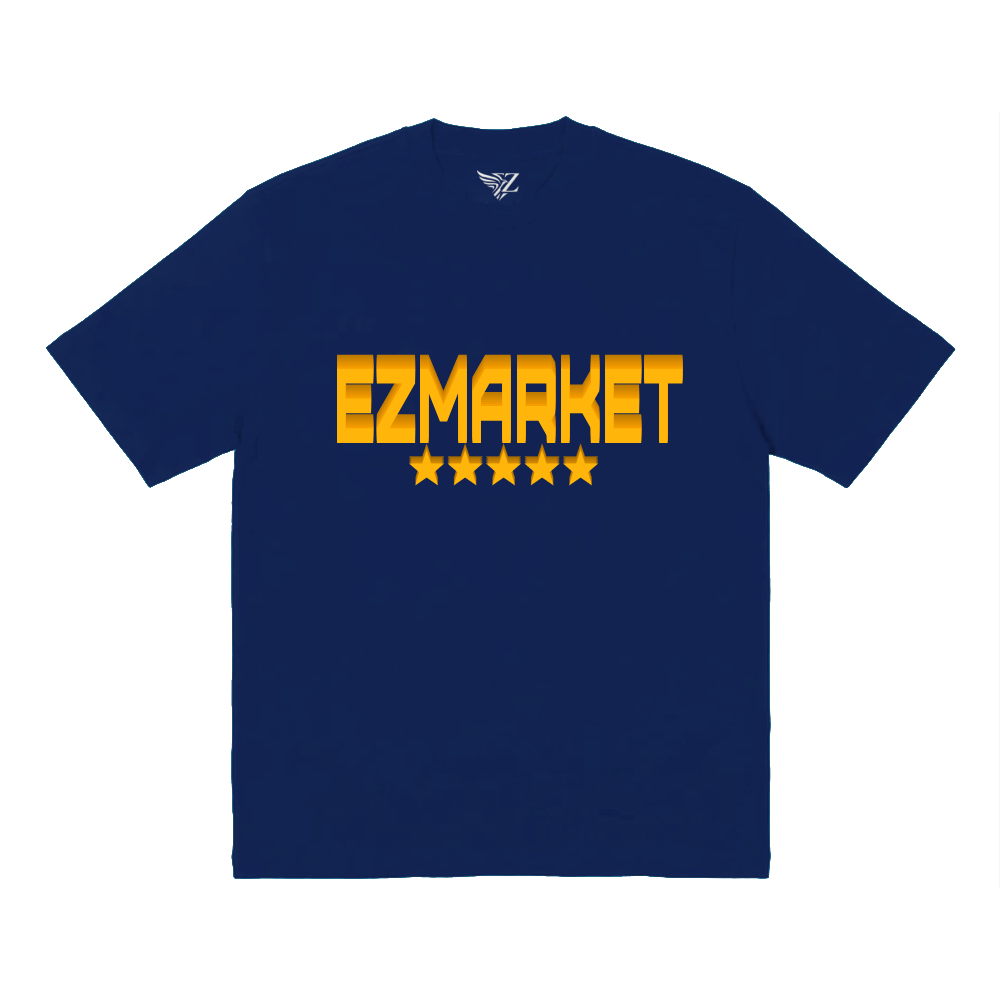 EZ 3D STARS SHIRT - NAVY